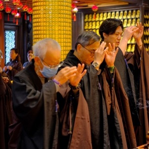 釋迦牟尼佛成道日法會圓滿