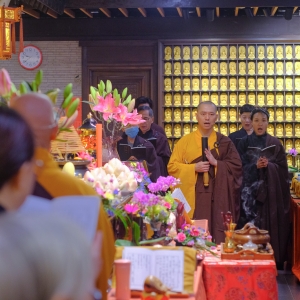 釋迦牟尼佛成道日法會圓滿